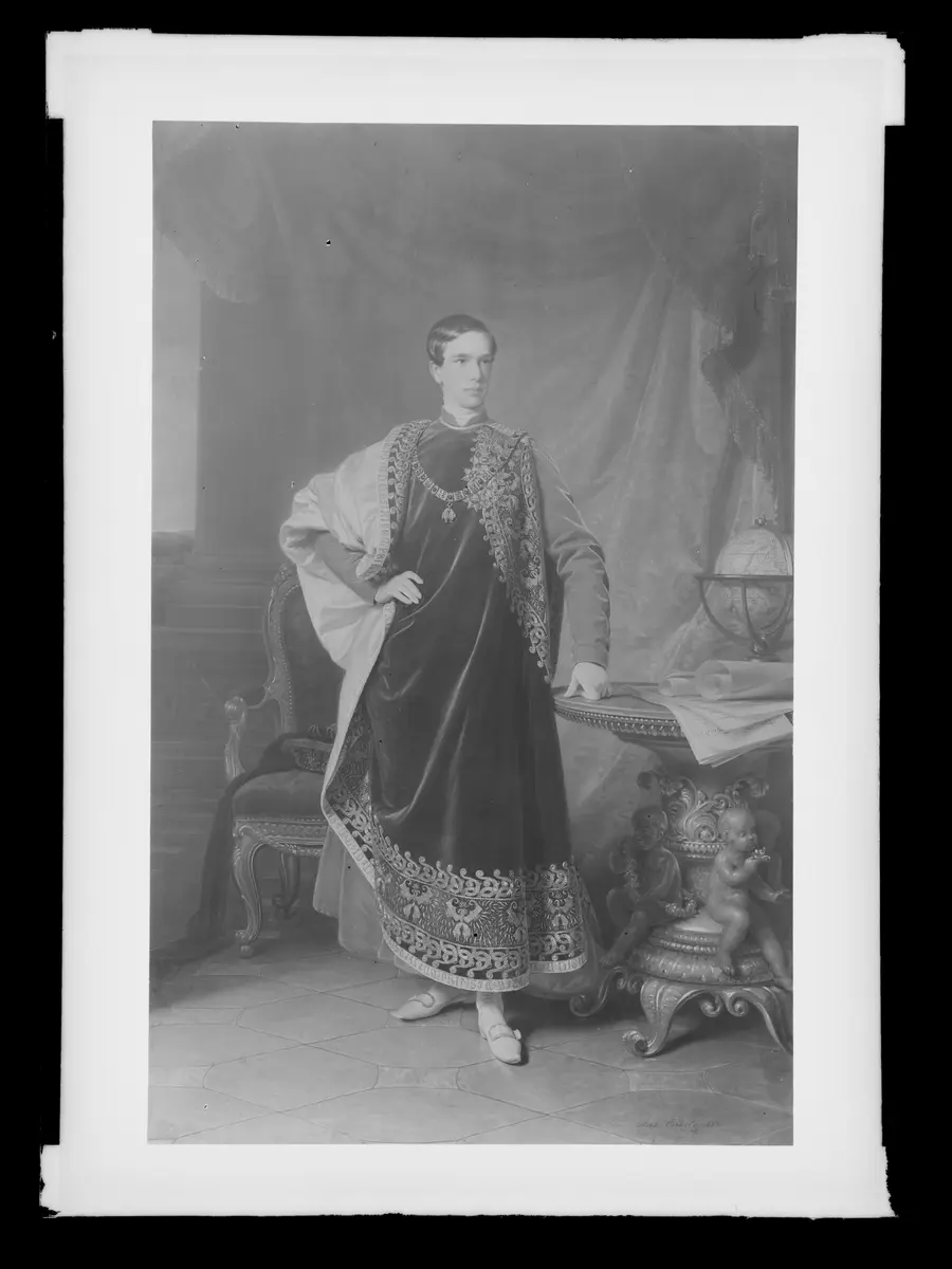 Kaiser Franz Joseph I. (1830-1916) im Toisonornat