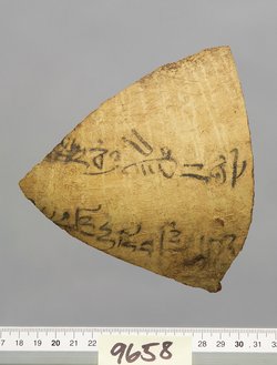 Hieratisches Ostrakon