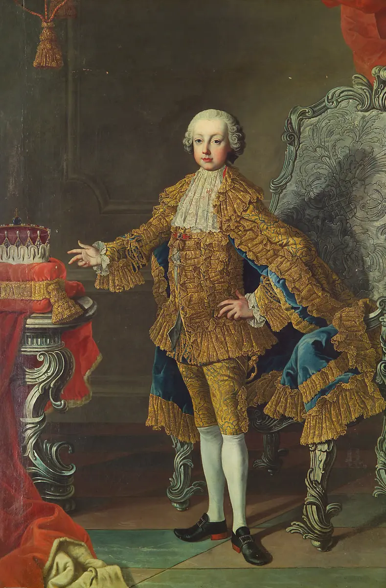 Erzherzog Maximilian als Knabe