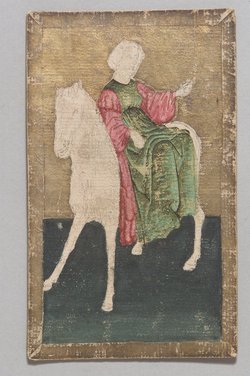 54 Spielkarten des "Ambraser Hofjagdspieles"