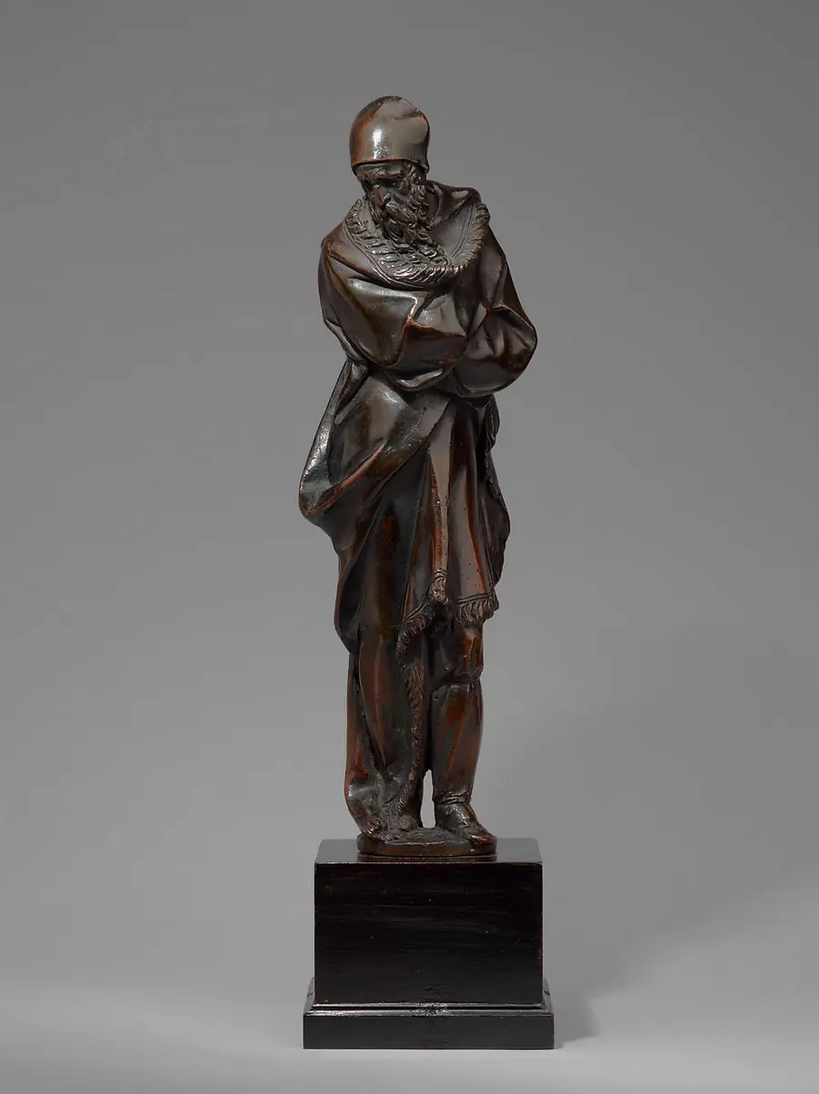 Hl. Zacharias? Allegorie des Winters? (früher: Der skythische Philosoph Anacharsis)
