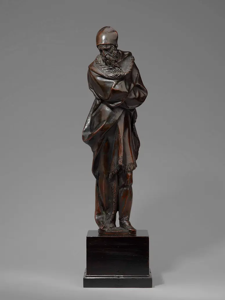 Hl. Zacharias? Allegorie des Winters? (früher: Der skythische Philosoph Anacharsis)