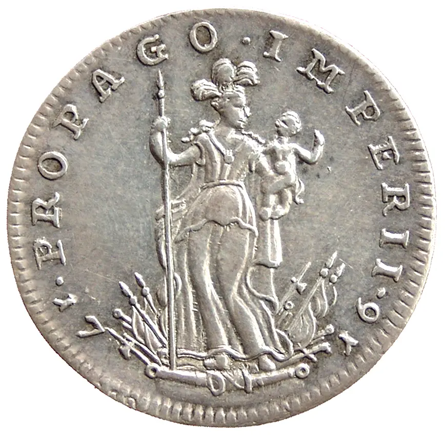 Neapel: Karl VI. auf die Geburt Ezh. Leopold Johann 1716