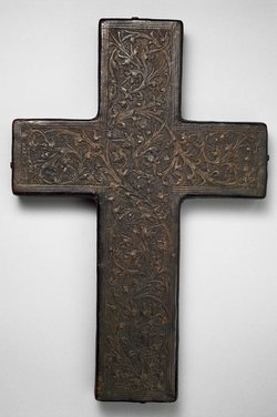 Das Futteral für das Reliquiar mit der Kreuzpartikel