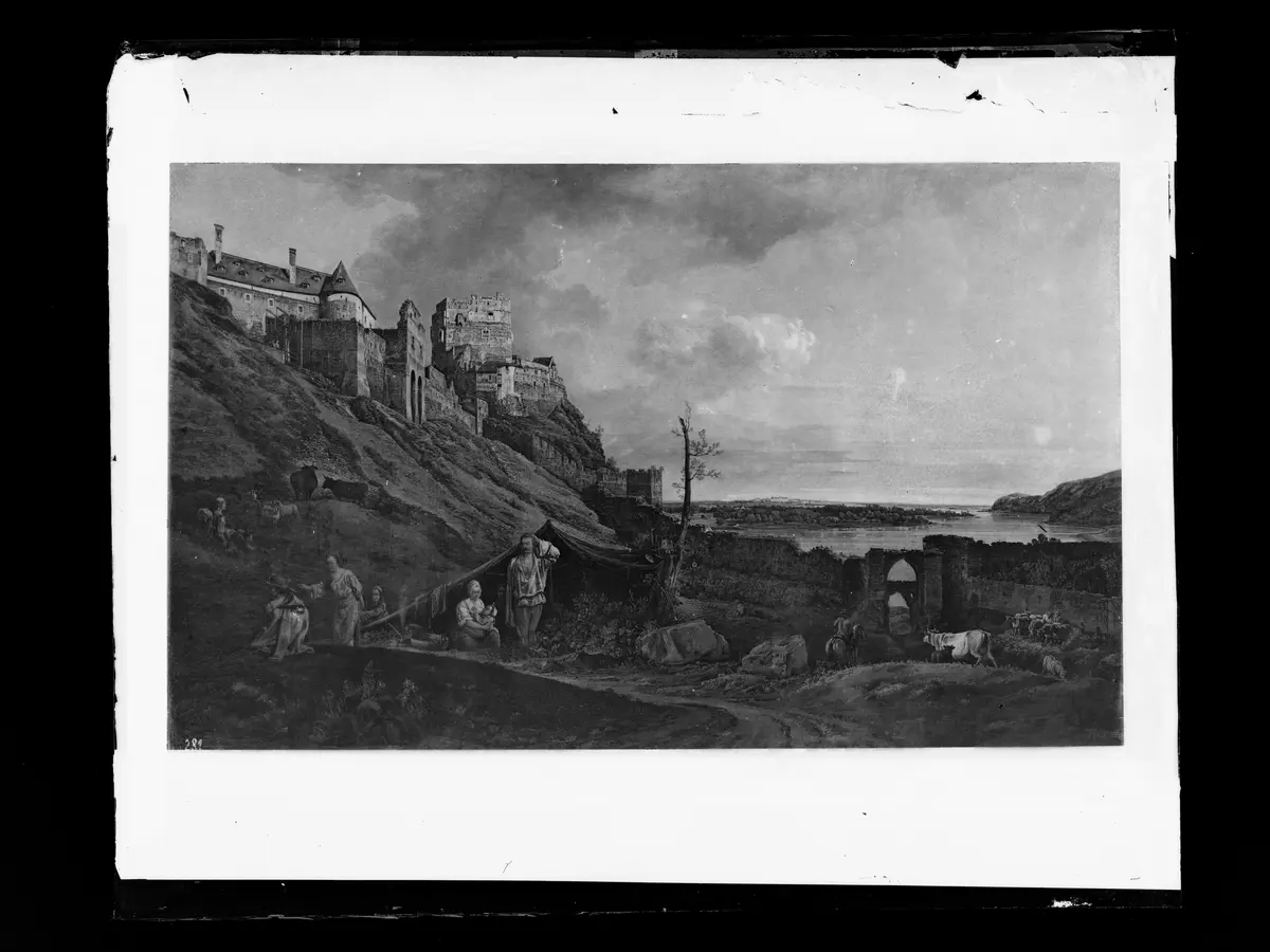 Die Ruine Theben an der March