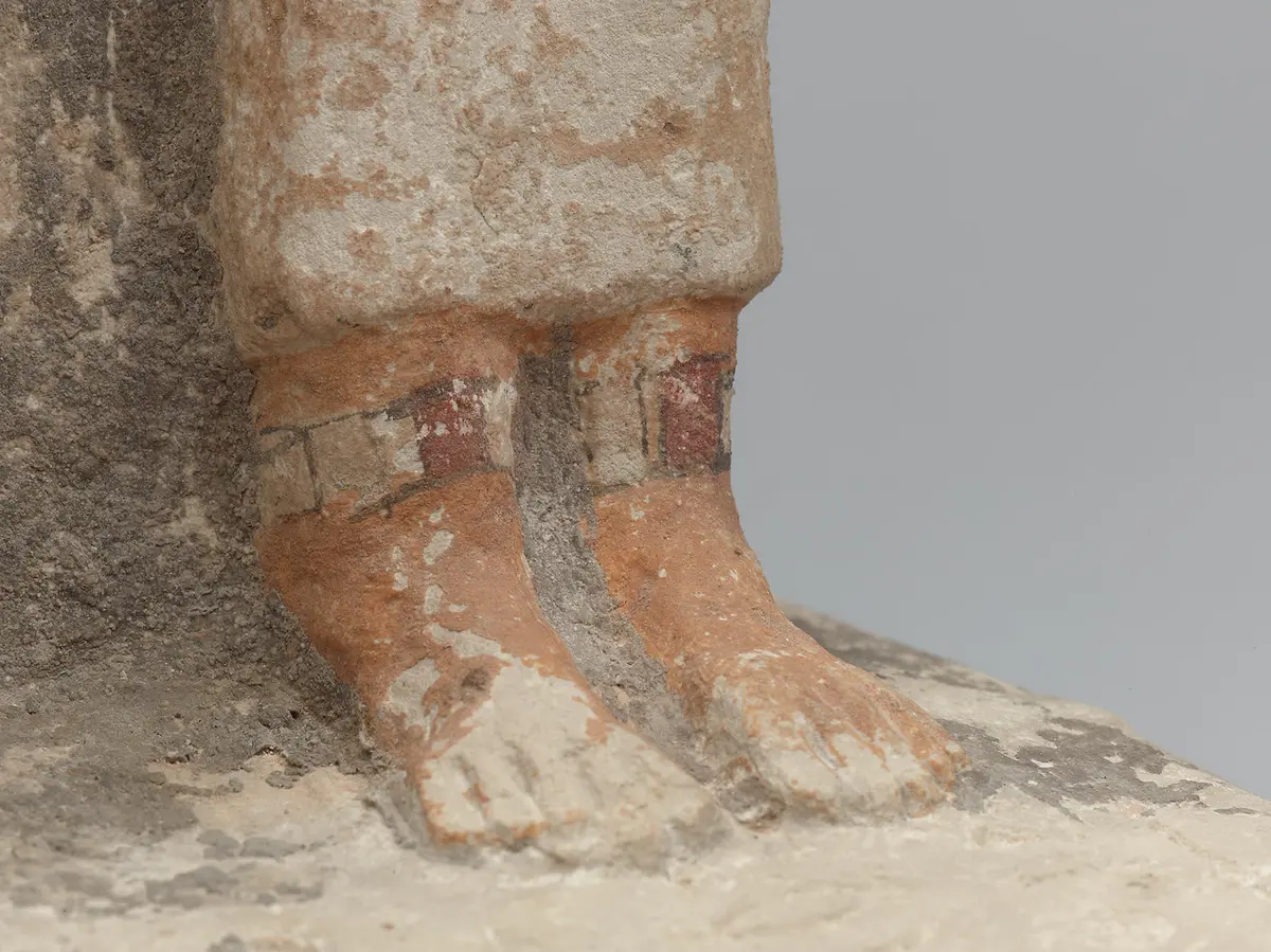 Kopflose Zweiergruppe des Schepses-ptah und seiner Frau Ni-si-redi