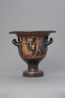 Mänade und Satyr