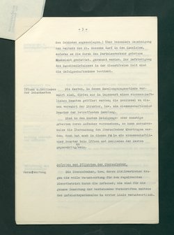 Dienstbestimmungen für das Aufsichtspersonal in den Sammlungen
