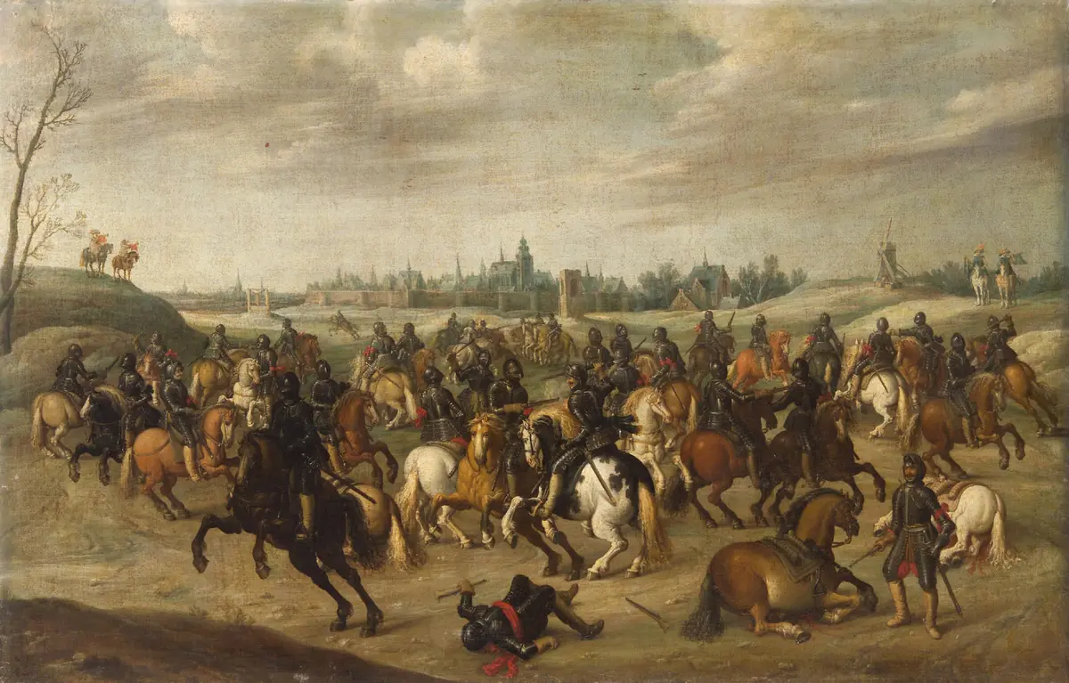 Reitergefecht vor Hertogenbosch