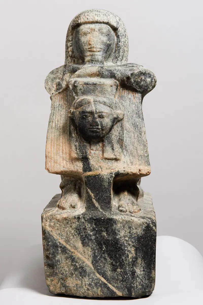 Sistrophore Hockerstatue des Chai-hapi