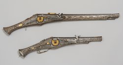 Langes Faustrohr mit Radschloss