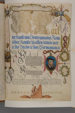 Schriftmusterbuch; 127 Blatt Pergament