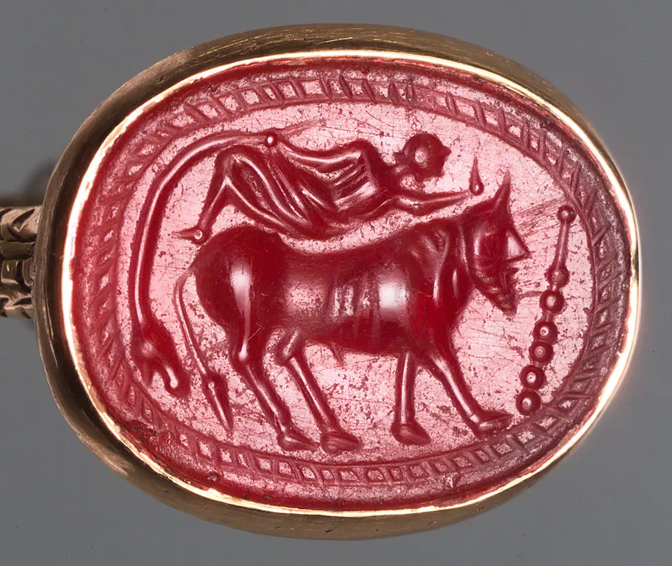 Acheloos und Nymphe