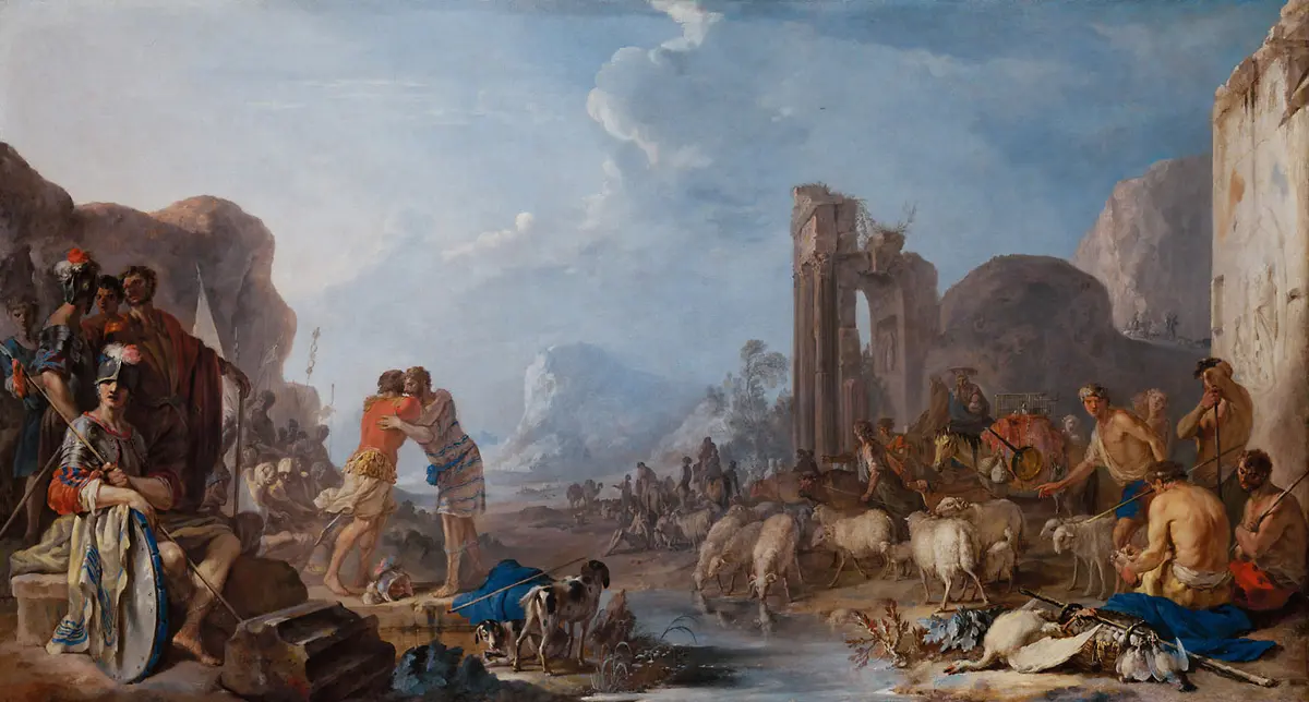 Versöhnung Jakobs mit Esau