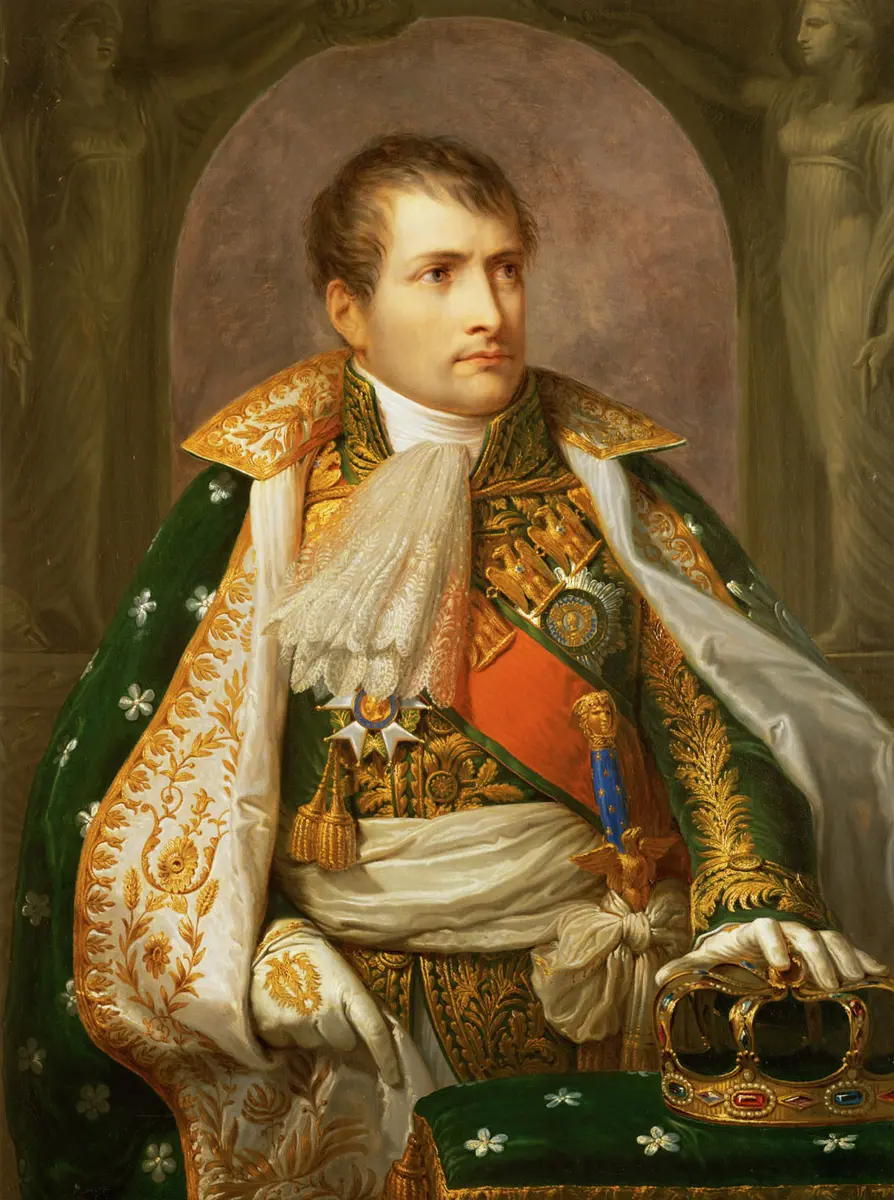 Napoleon I. Bonaparte (1769-1821) als König von Italien