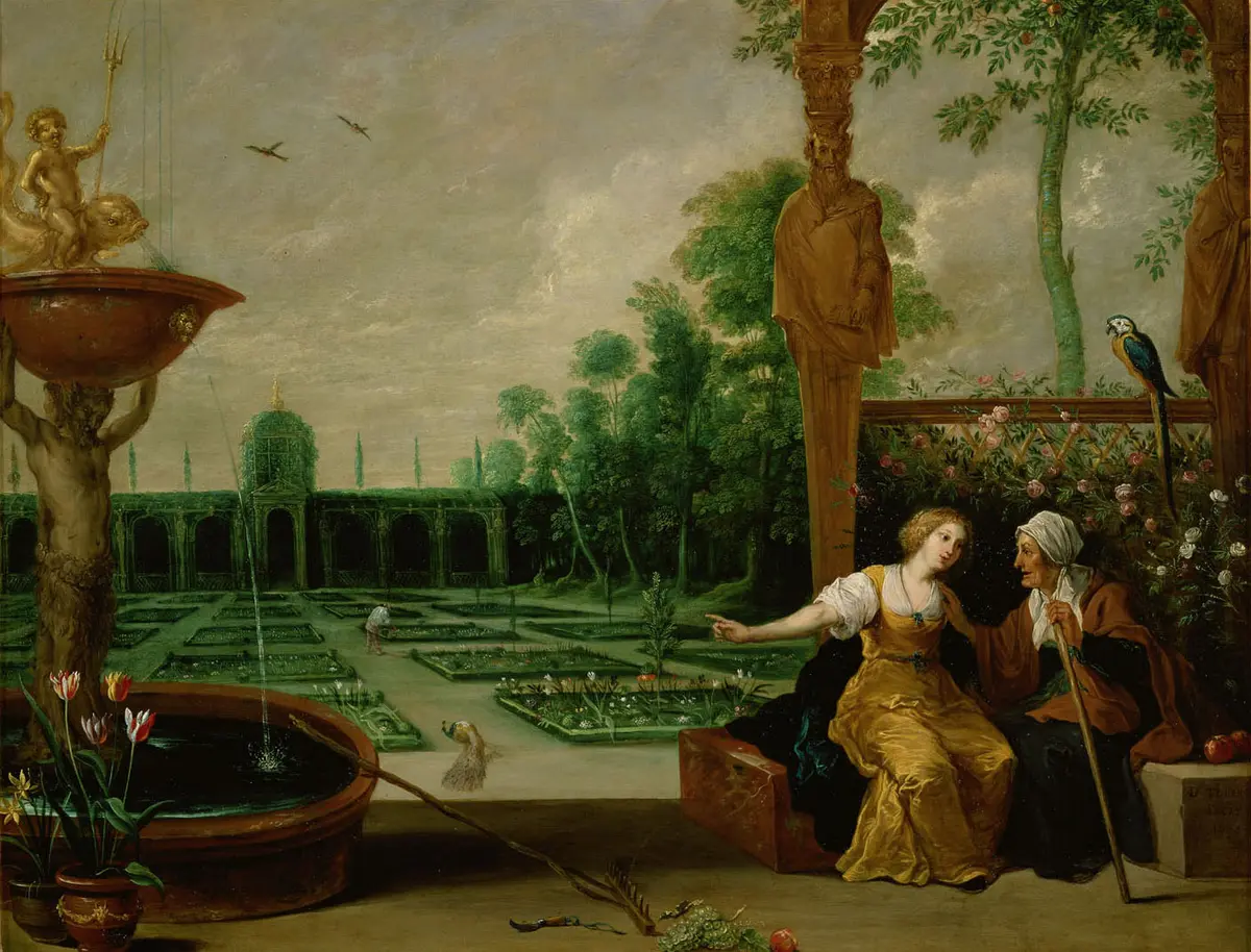 Vertumnus und Pomona