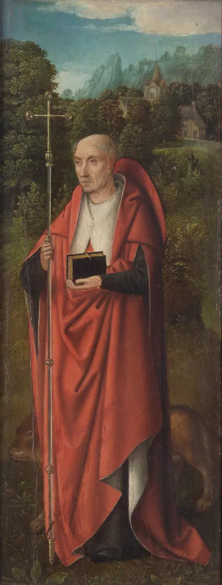 Hl. Johannes d. Täufer und hl. Hieronymus