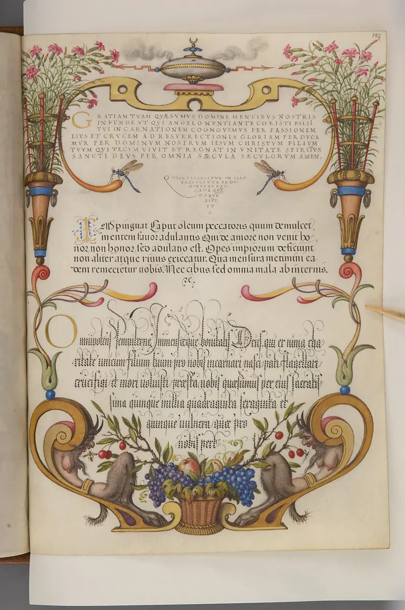 Schriftmusterbuch; 127 Blatt Pergament