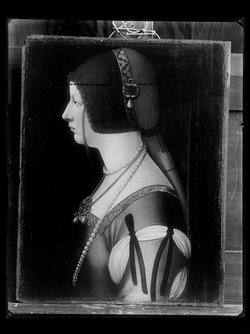 Bianca Maria Sforza (1472-1510), Kaiserin, Profilbildnis
