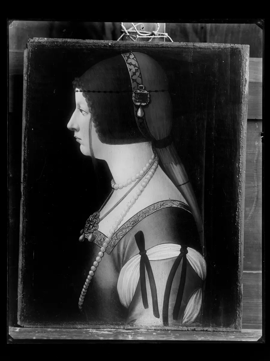Bianca Maria Sforza (1472-1510), Kaiserin, Profilbildnis