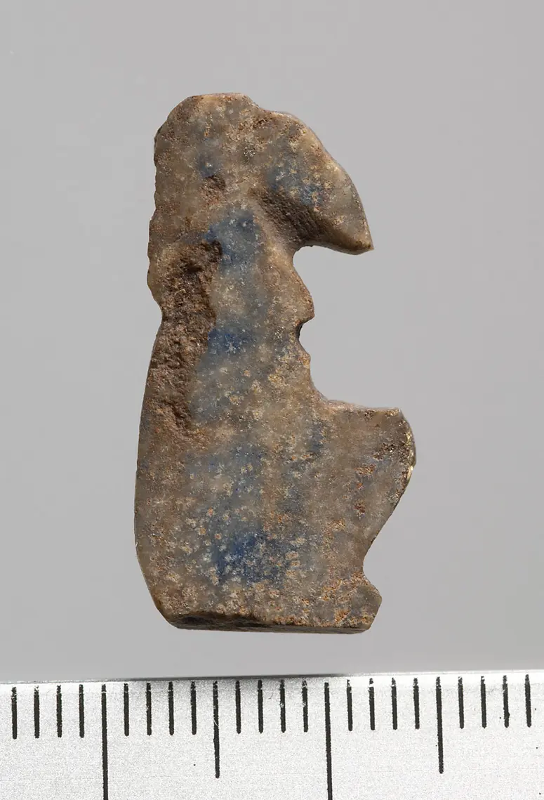 Ibisköpfiger (?) Gott, hockend