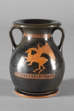 Eros auf Damhirsch
