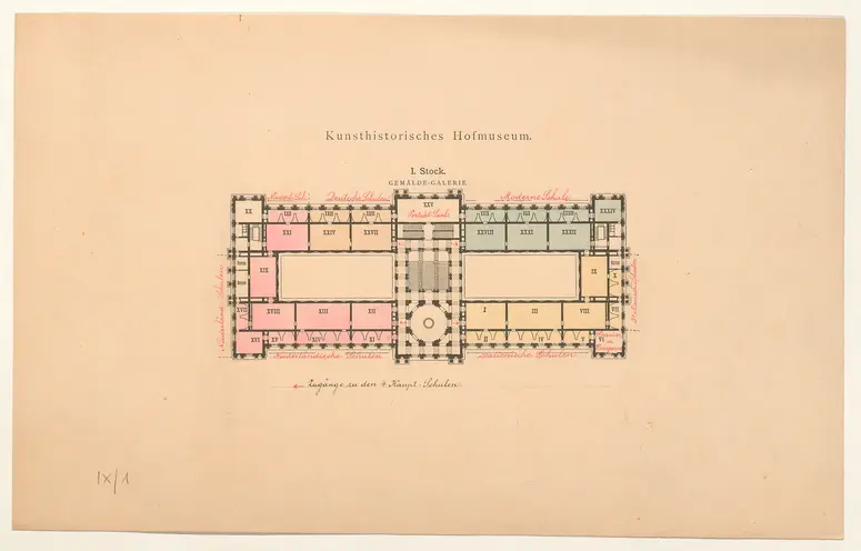 Kunsthistorisches Museum. 1. Stock