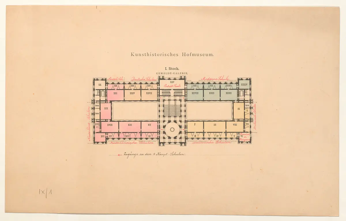 Kunsthistorisches Museum. 1. Stock
