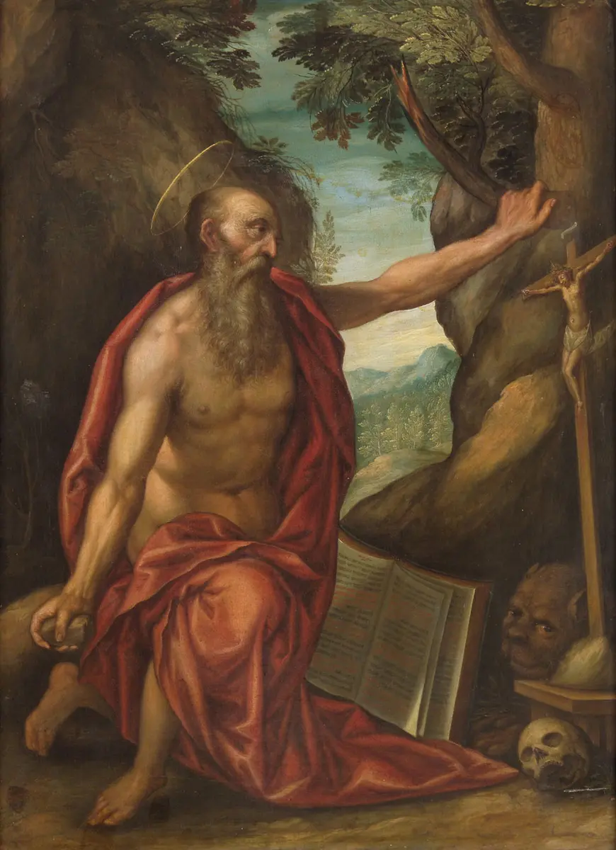 Büßender hl. Hieronymus
