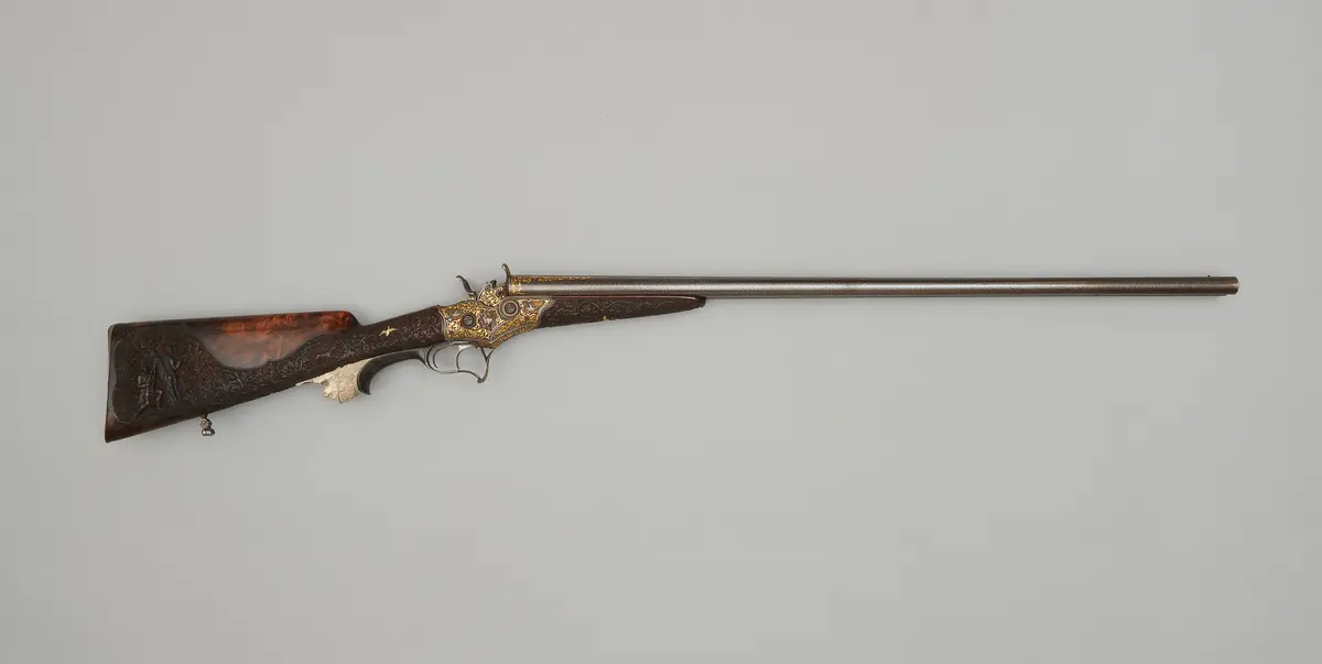 Doppelschrottgewehr Hinterlader, System Remington