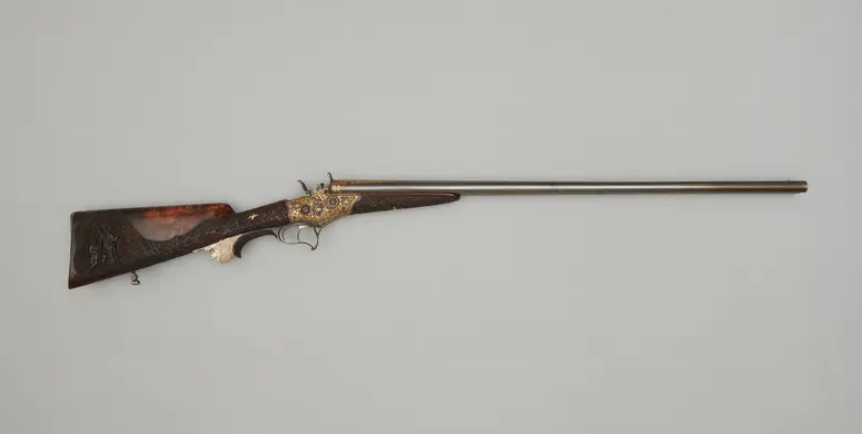 Doppelschrottgewehr Hinterlader, System Remington
