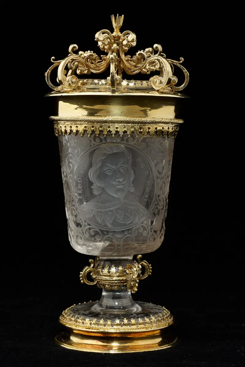 Deckelpokal mit dem Porträt Kaiser Ferdinands III.