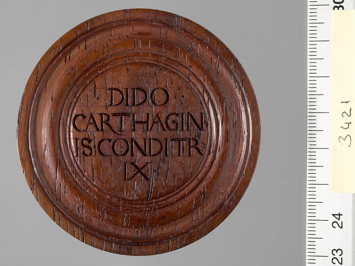 Selbstmord der Dido; Spielstein für das Brettspiel für den 