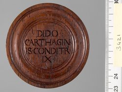 Selbstmord der Dido; Spielstein für das Brettspiel für den "Langen Puff"