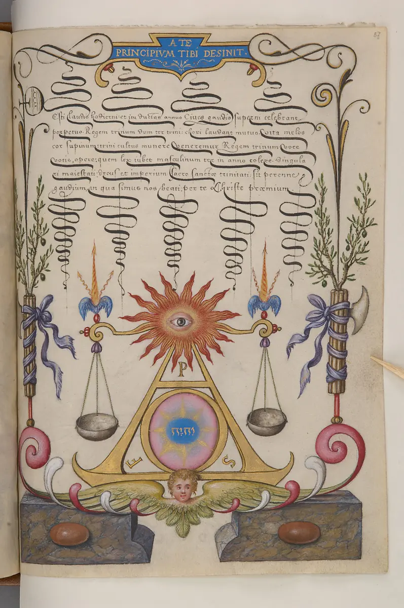 Schriftmusterbuch; 127 Blatt Pergament