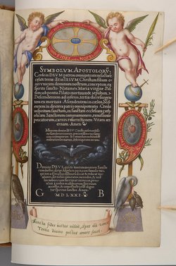 Schriftmusterbuch; 127 Blatt Pergament