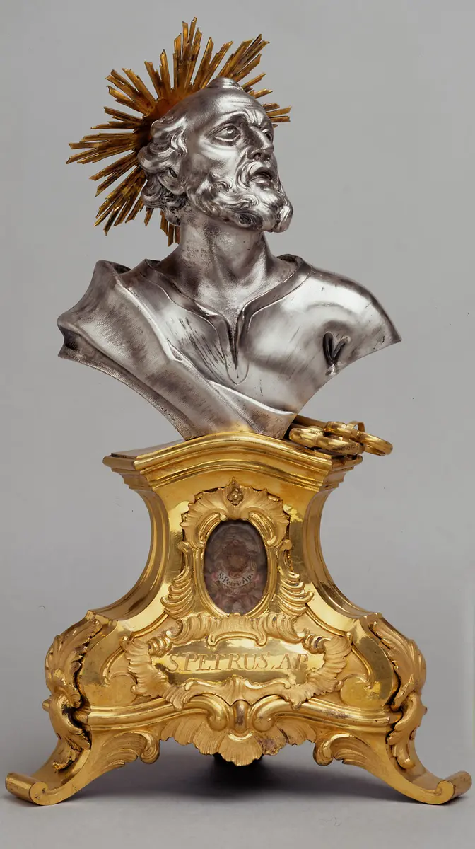 Reliquienbüste des hl. Petrus