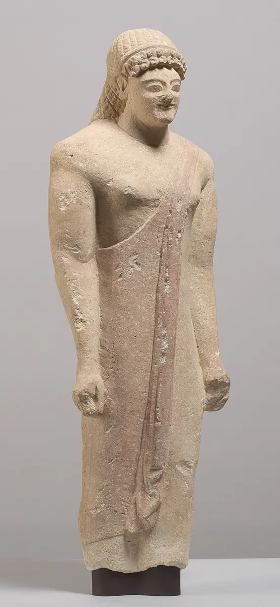 Votivstatuette eines Jünglings