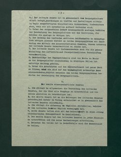 Dienstordnung für Bergungsstellen mit Nachtrag