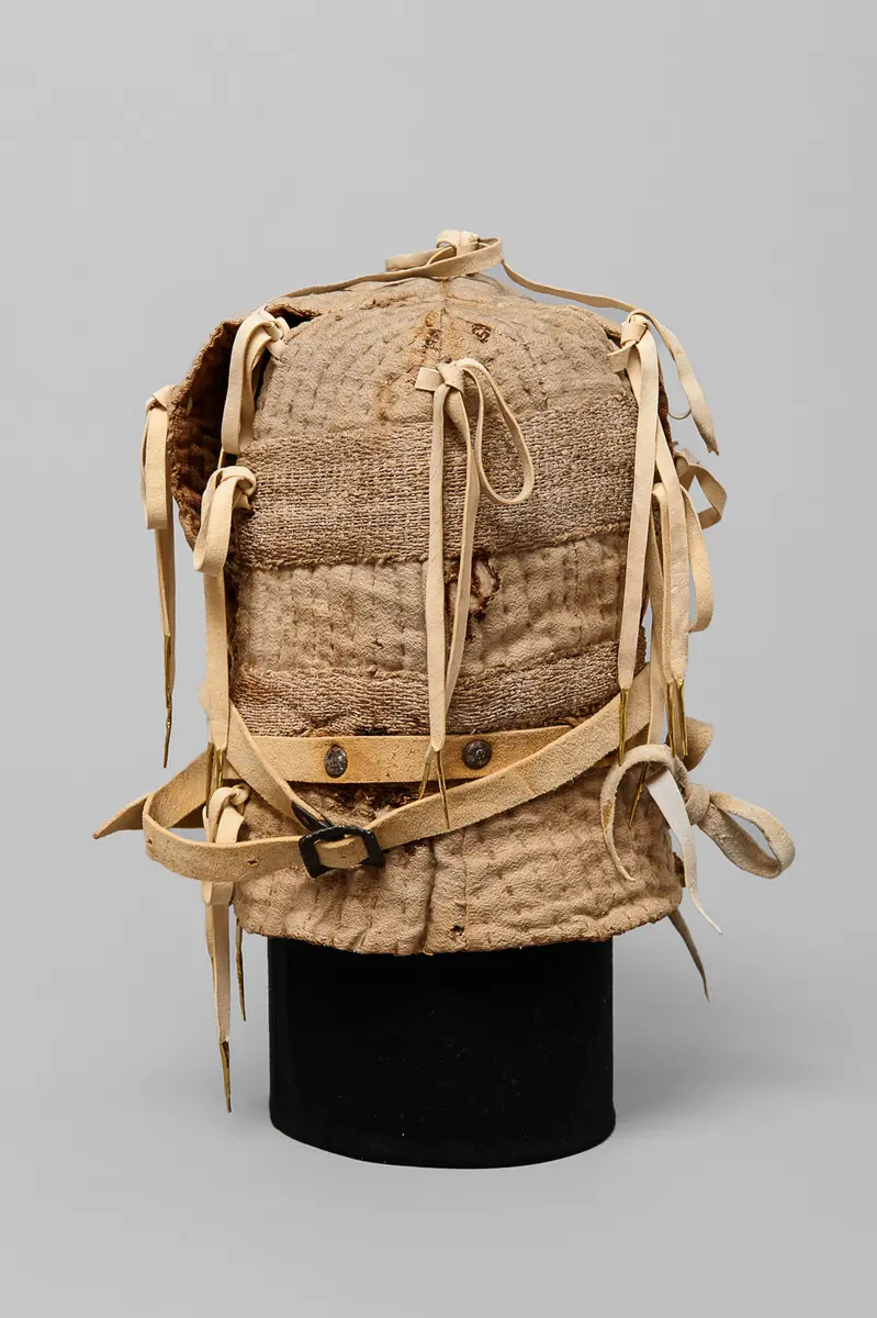 Helmhaube/Innenfutter für einen Stechhelm