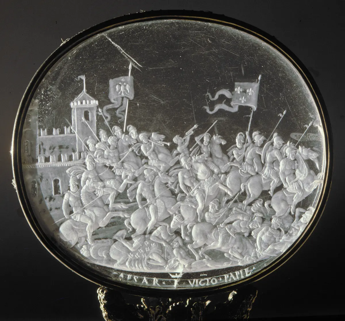 Seal Matrix with the Battle of Pavia