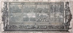 Visierung zum Kenotaph Kaiser Maximilians I. in Innsbruck, Visierung, Entwurf, Graphik