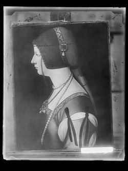 Bianca Maria Sforza (1472-1510), Kaiserin, Profilbildnis