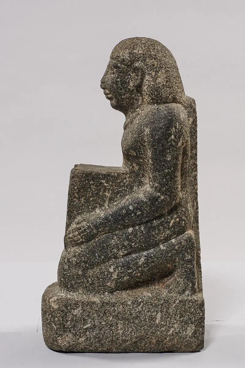 Naophore Statue, unfertig