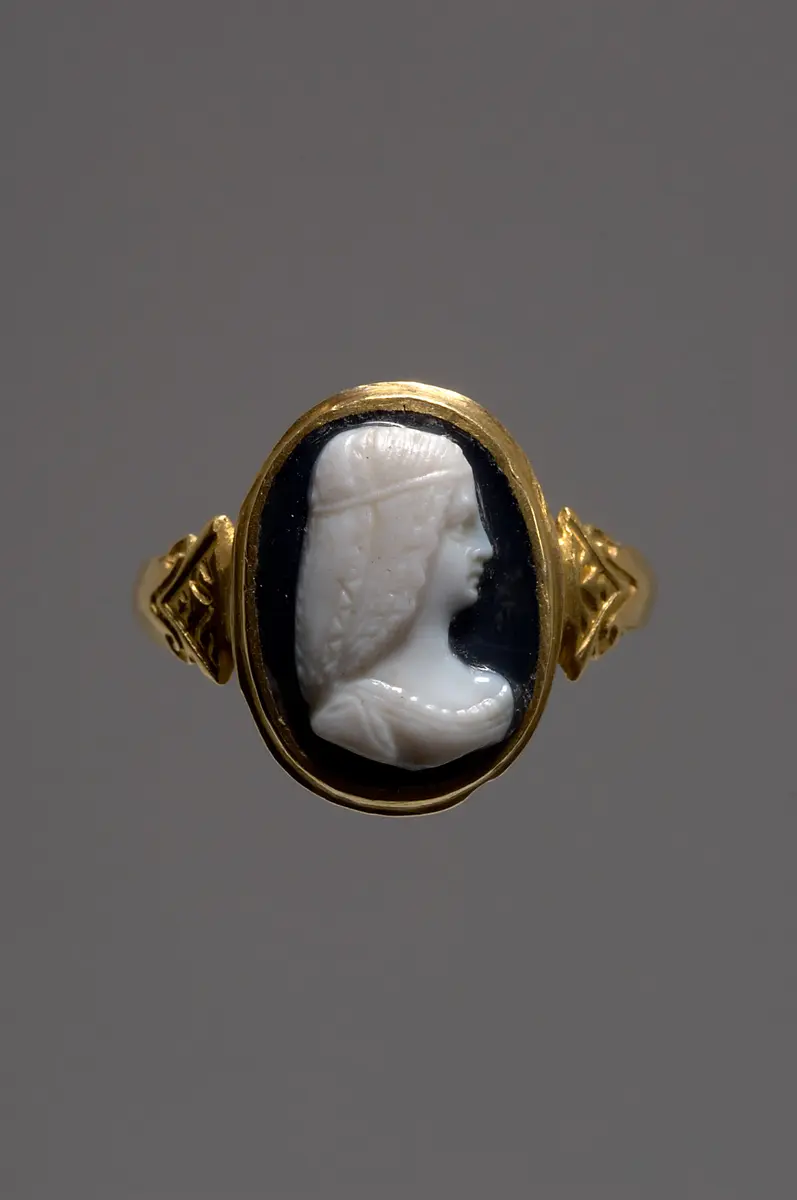 Ring mit weiblichem Brustbild, Isabella d'Este (?)