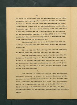 Dienstvorschrift für das Kunsthistorische Museum in Wien