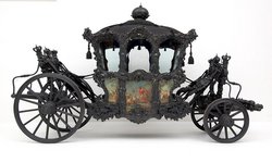 Kaiserlicher Galawagen für die Hoftrauer