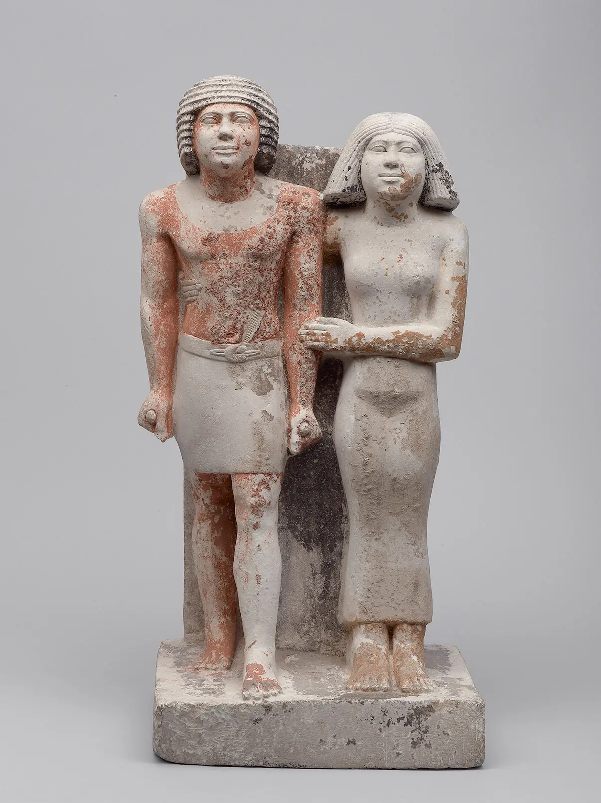 Statuengruppe des Kai-pu-ptah und der Ipep