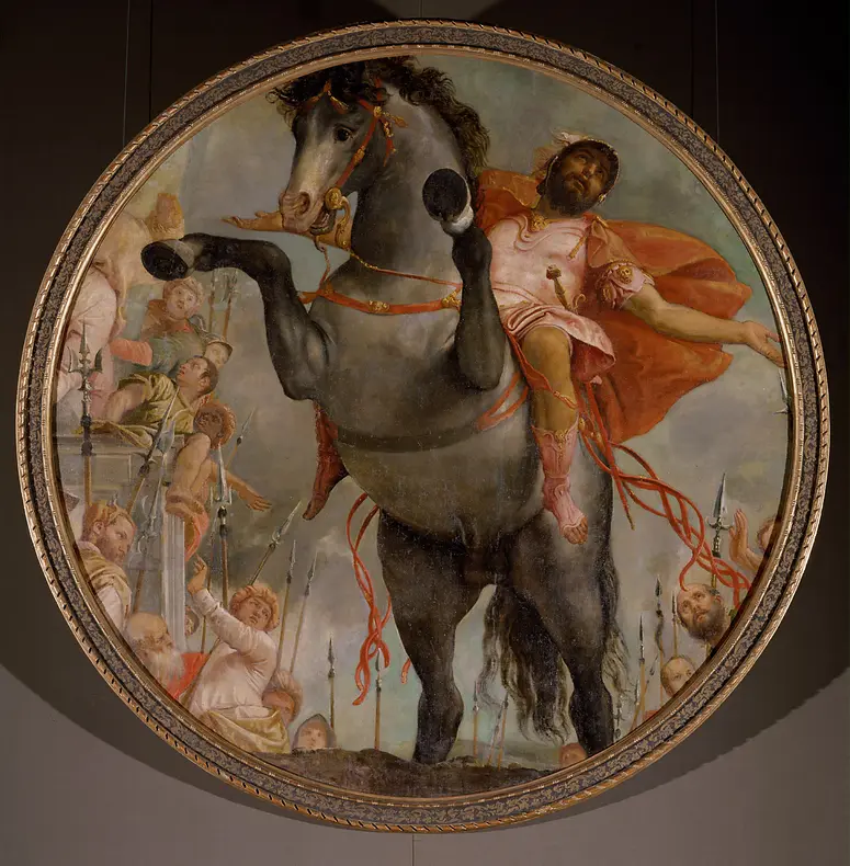 Opfertod des Marcus Curtius