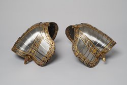 Ein Paar Achseln der Trophäengarnitur